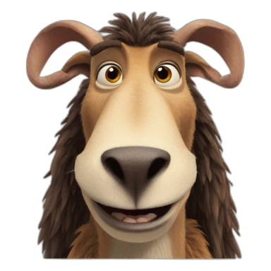 Sid from Ice Age with Redbull Clothes sticker
