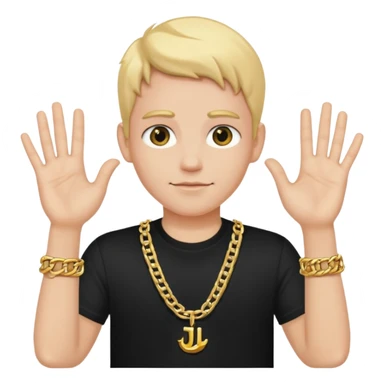 Le signe Jul avec les mains sticker