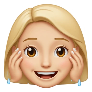 Gülmekten ağlamak  sticker