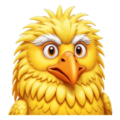 vild big bird sticker