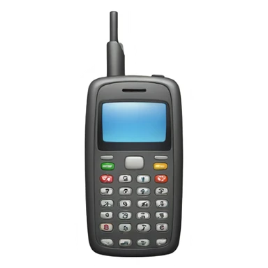 old mobile phone  sticker