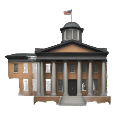 School with black gat sticker