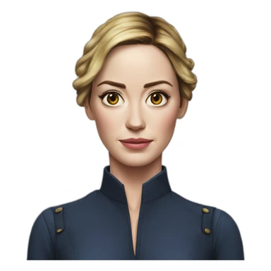 Emily Blunt serious slim sticker