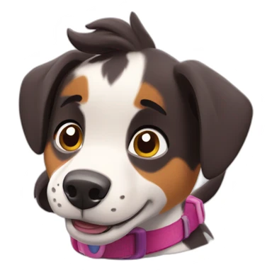 Skye from paw patrol sticker