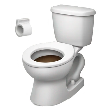 skibidi toilet pooping sticker