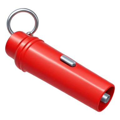 Create a today plastic whistle  sticker