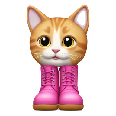 puss in pink boots sticker
