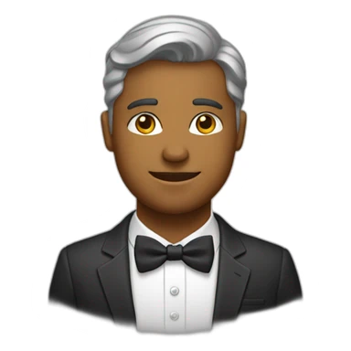 white jehovah witness with bow tie sticker