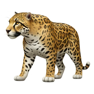 Super fat jaguar sticker