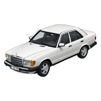 Voiture Mercedes  sticker