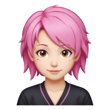 Mitsuri Kanroji, ultra détaillé, sourire narquois, mitsuri Kanroji hairstyle  sticker