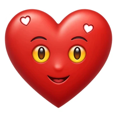Emoji con el corazón flechado sticker
