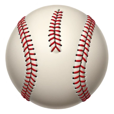 Baseball with a football sticker