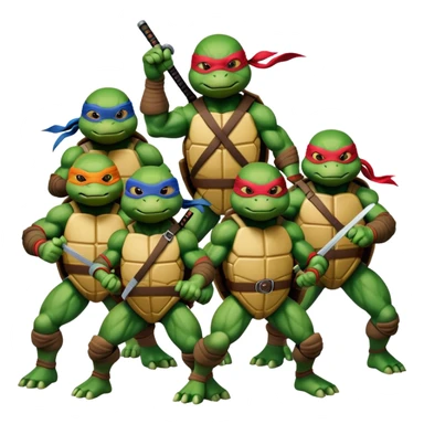 Ninja turtles sticker