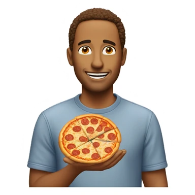 a guy named bob eating 2000 pizzas sticker