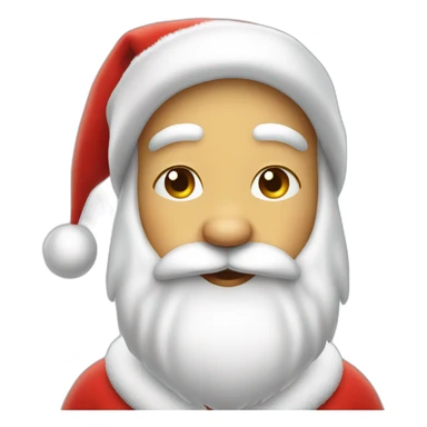 Very cute Santa Claus sticker