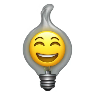 happy electricity sticker