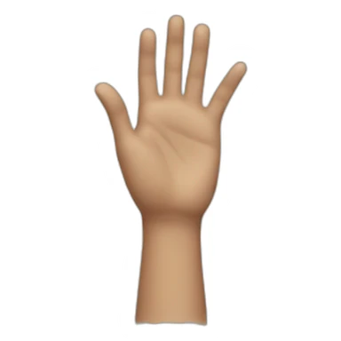 Selly wave hand sticker