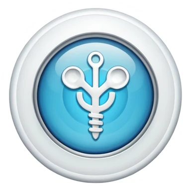 Ultrasound symbol sticker