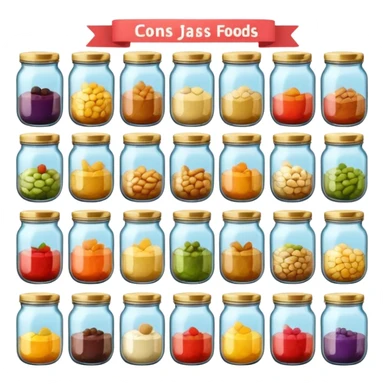Foods in Jars sticker