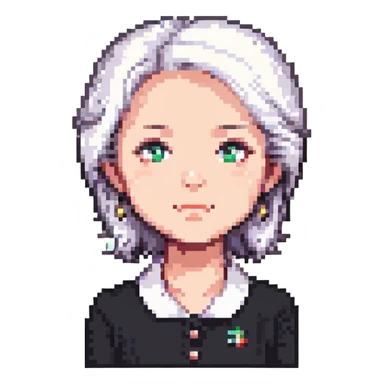 middle-aged woman sticker