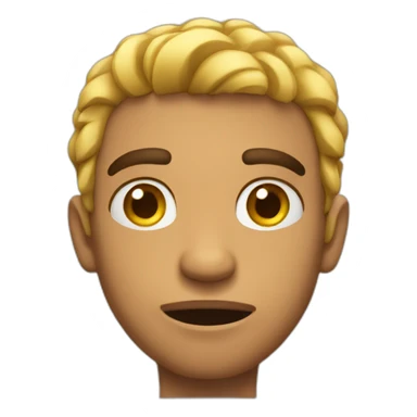 Brazilian Guy nervous sticker