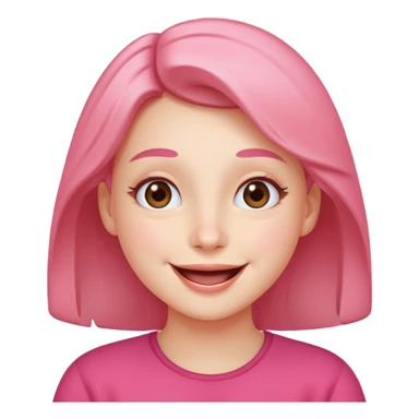 really happy emoji, beaming with happiness, rosy cheeks, energetic look sticker