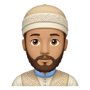muslim man sticker