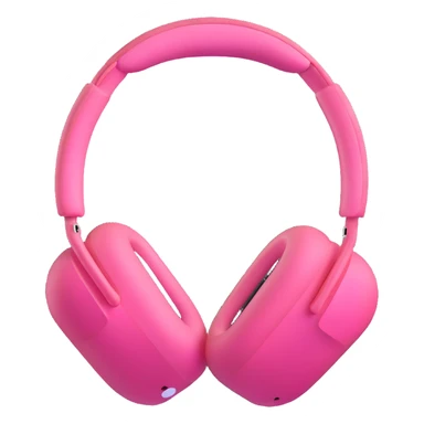 pink AirPods Max headphones sticker