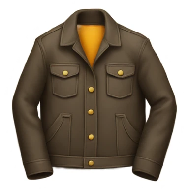 Jacket on a book sticker