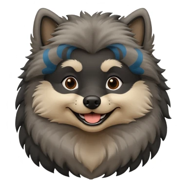 Keeshond sticker