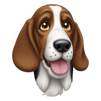 Bassett hound sticker