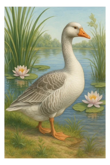 Goose sticker