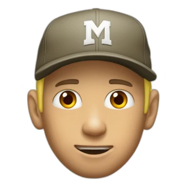 Eminem but his M&M’s sticker