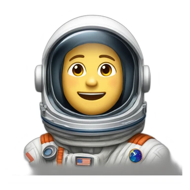 yuri gagarin in space sticker