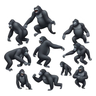 Gorilla tag sticker
