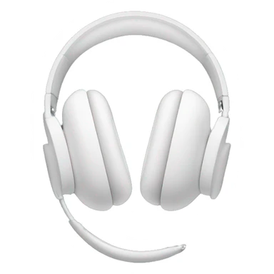 Headset AirPods Max on black background  sticker