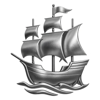 pirate ship sticker