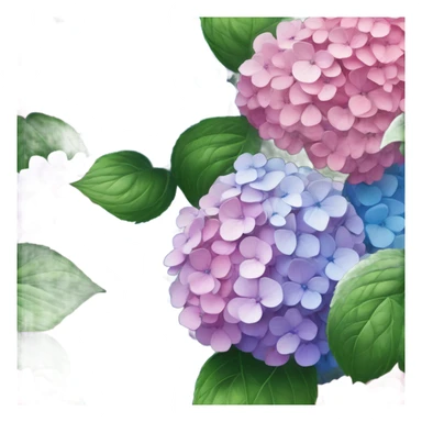 Hydrangeas sticker