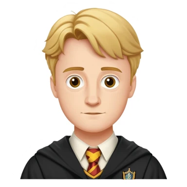 Hugh Mitchell is colin creevey in harry potter, wear hogwarts uniform sticker
