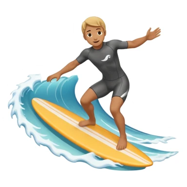surfing sticker