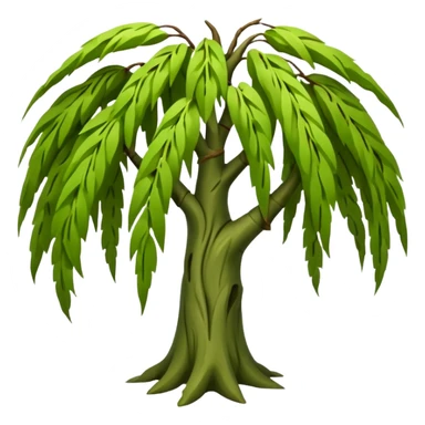 Weeping willow tree sticker