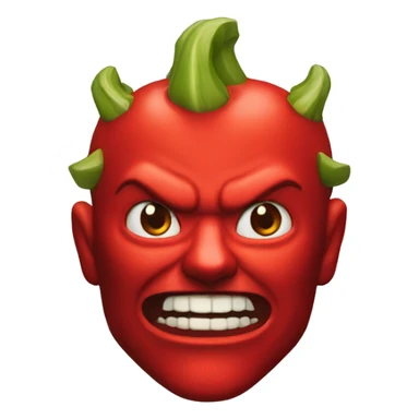  del diablo rojo sticker