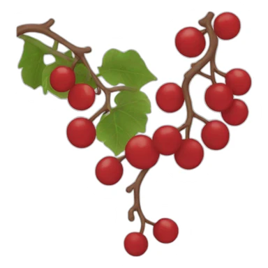 Red vine sticker