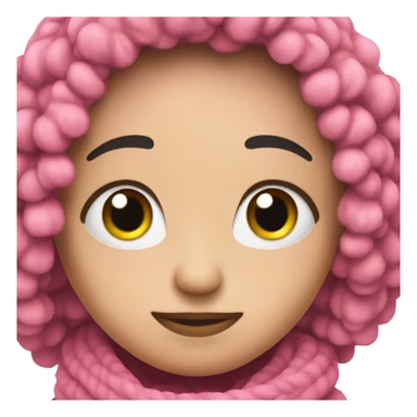 pink sweather sticker