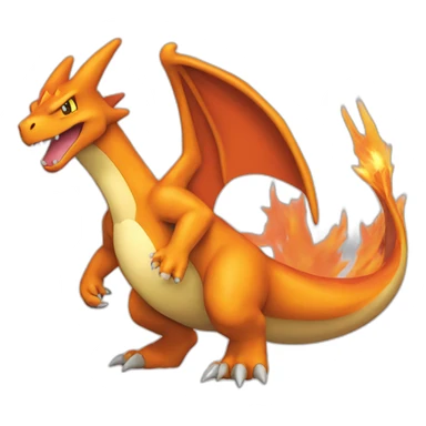 Charizard pokemon sticker