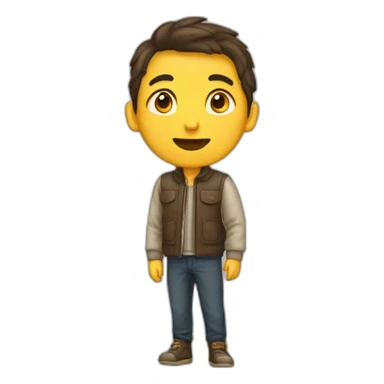 Garçon qui tombe amoureux sticker