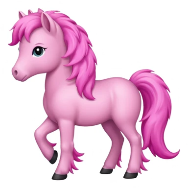 pink pony sticker