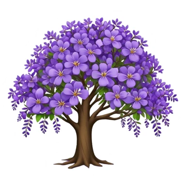 Jacaranda sticker