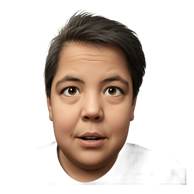 portrait of a boy in car sticker